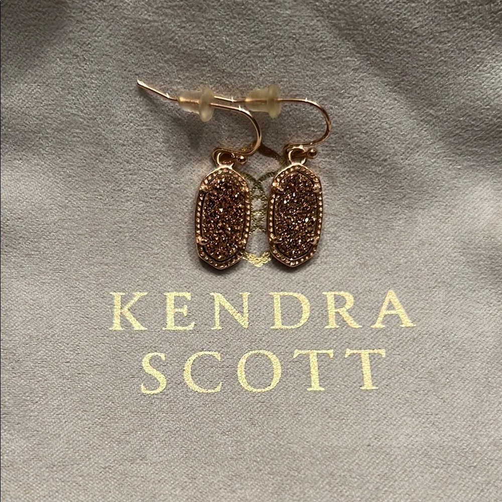 Kendra Scott Lee Rose Gold Earrings